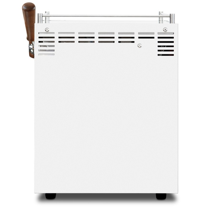 Ascaso Steel Duo Plus White - Modell 2024 Inkl. Eureka Libra, Espressokoppar & Kaffe