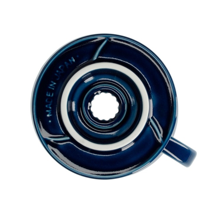 Hario V60-02 Keramik Dripper Mörkblå 2 Kopp