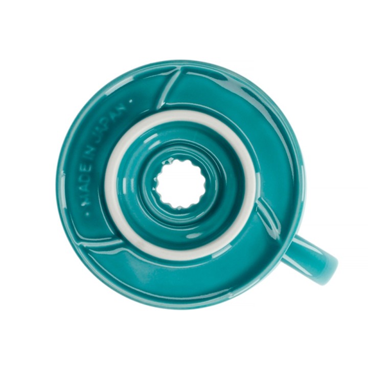 Hario V60-02 Keramik Dripper Turkos 2 Kopp