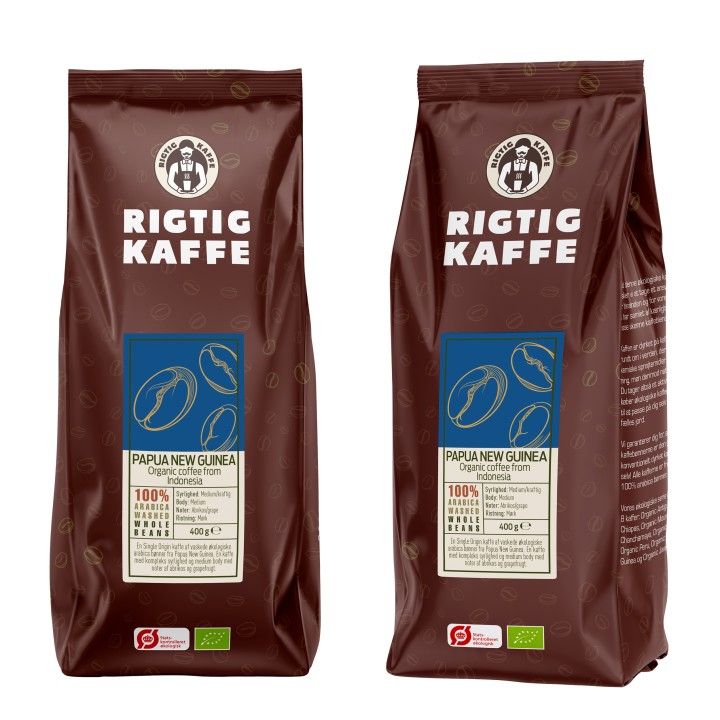 Rigtig Kaffe Organic Papua New Guinea 24kg
