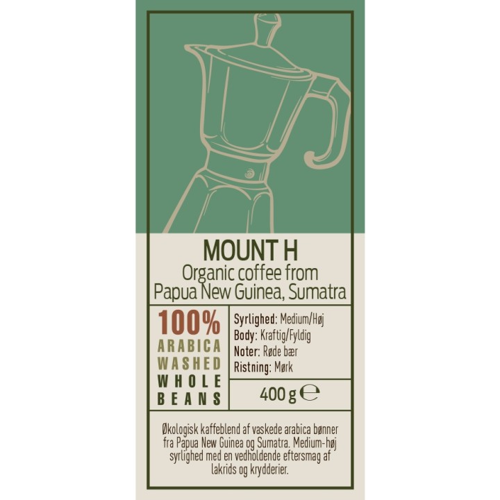 Rigtig Kaffe Organic Mount H 24kg