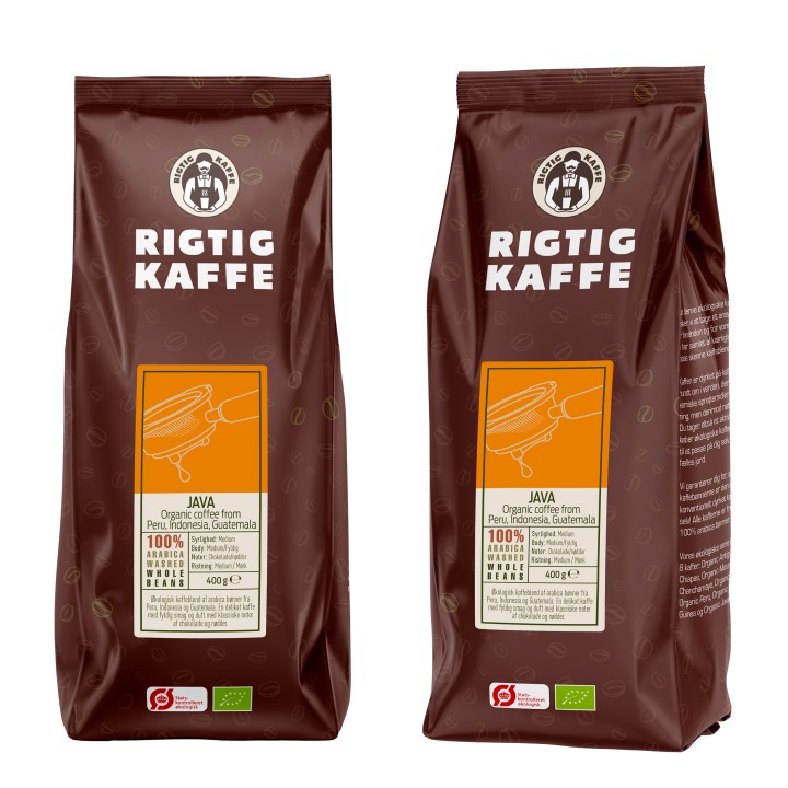 Rigtig Kaffe Organic Java 24kg