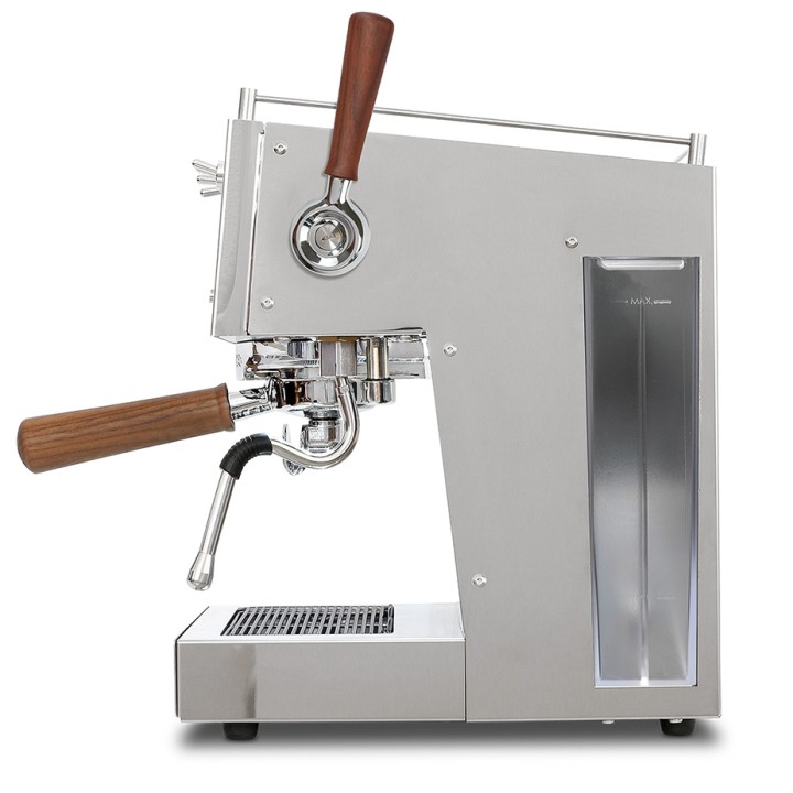 Ascaso Steel Duo Plus Poleret Stål Inkl. Eureka Mignon Turbo Espressokvarn, Koppar & Kaffe