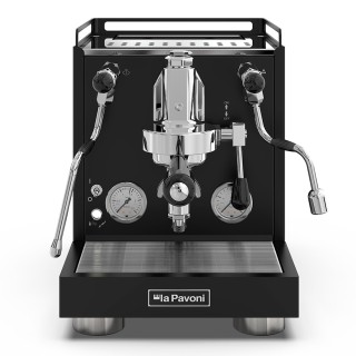 La Pavoni New Cellini Evolution Svart LPSCVB01NO Inkl. Eureka Mignon Bravo Espressokvarn, Baristautrustning & Koppar