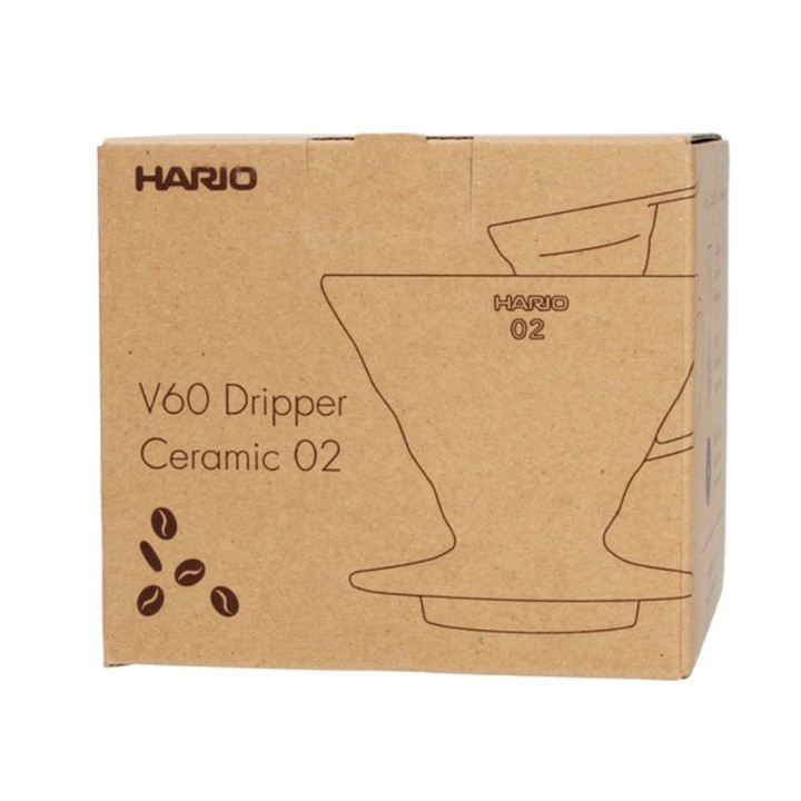 Hario V60-02 Keramik Dripper Smokey Grön 2 Kopp