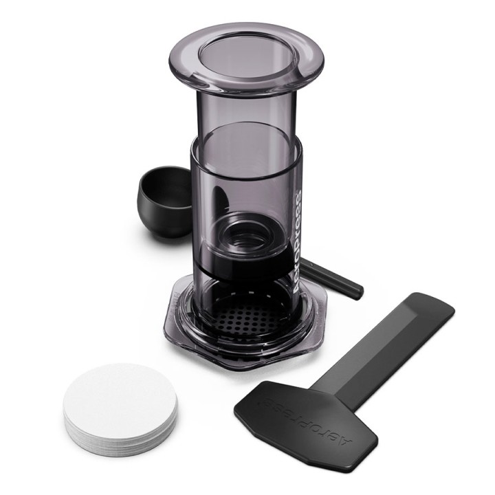 AeroPress Clear Svart Resebryggare