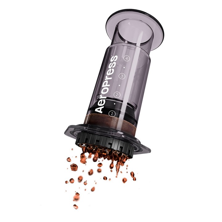 AeroPress Clear Svart Resebryggare