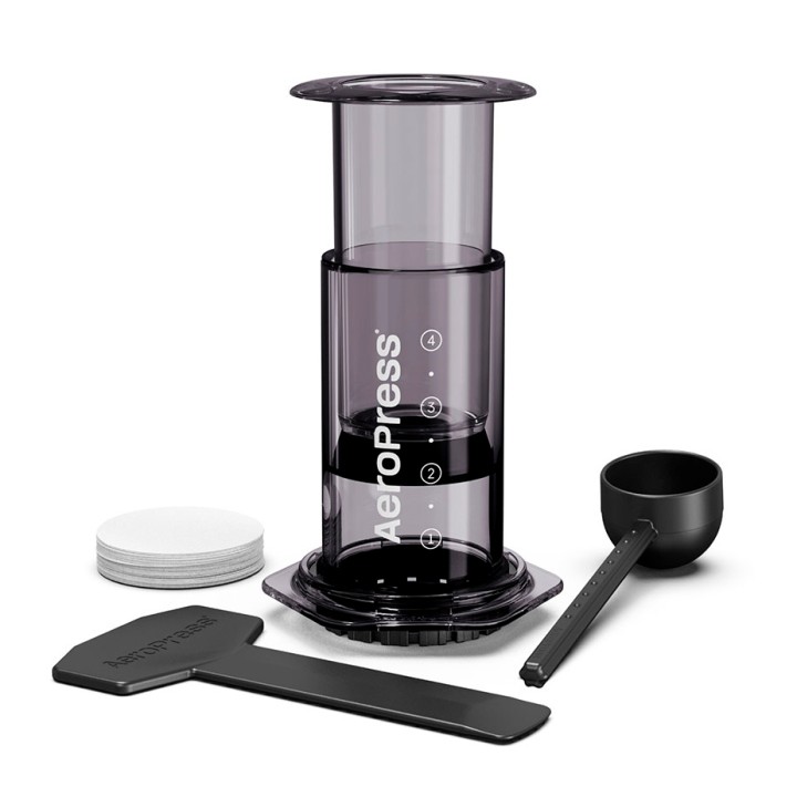 AeroPress Clear Svart Resebryggare