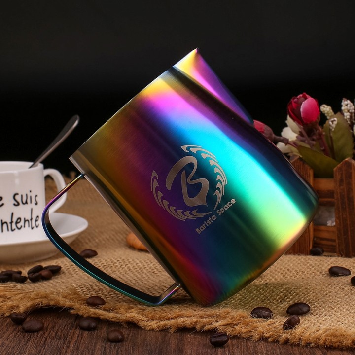 Barista Space Rainbow Mjölkkanna 0,35L