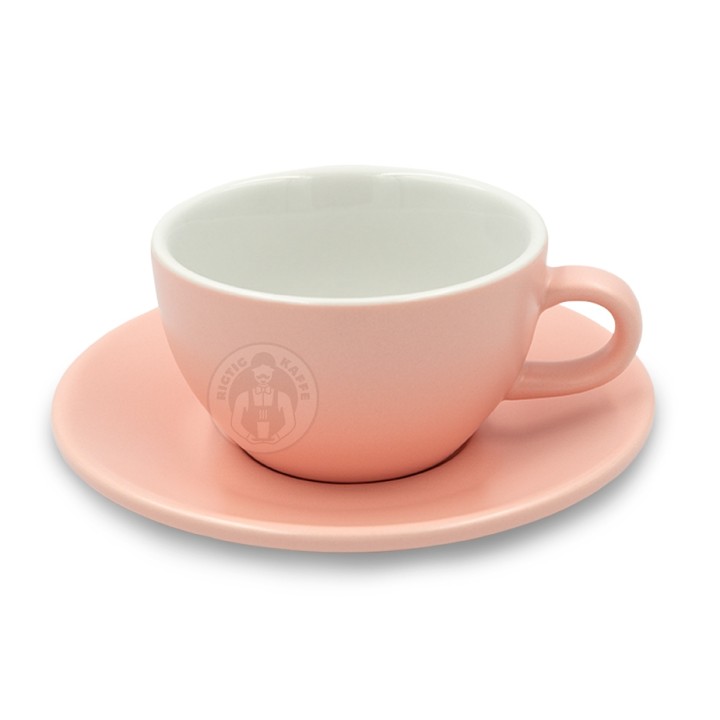 Club House Tulipano Cappuccino med Underkopp Matt Rosa 26 cl 6 St