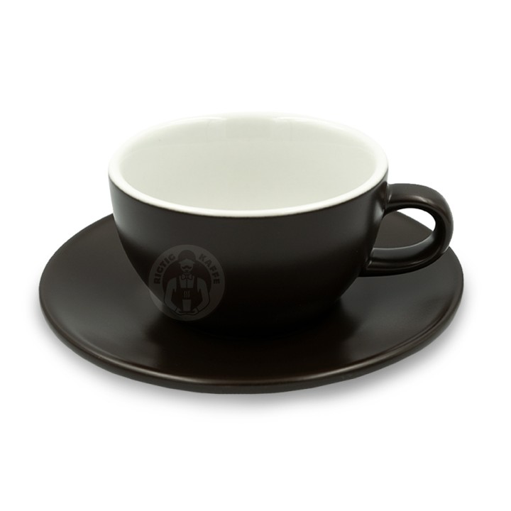 Club House Tulipano Cappuccino med Underkopp Matt Brun 26 cl 6 St