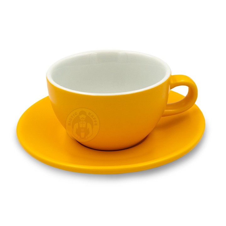 Club House Tulipano Cappuccino med Underkopp Matt Gul 26 cl 6 St