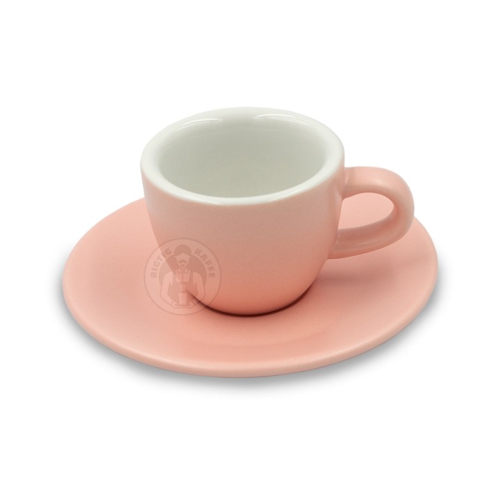 Club House Tulipano Espresso med Underkopp Matt Rosa 7 cl 6 St