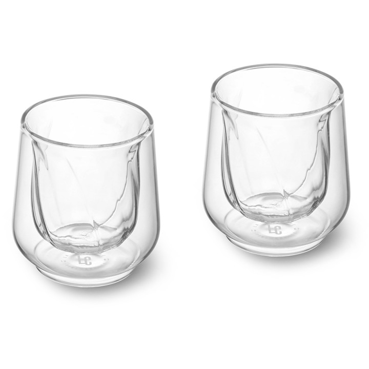 La Cafetière Dubbelväggig Cortado Glas 13,5 cl 2 St