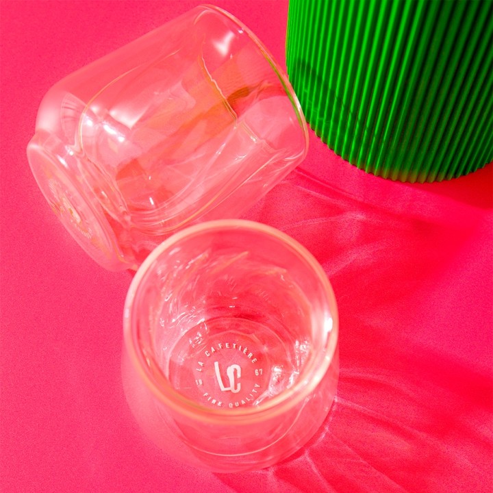 La Cafetière Dubbelväggig Cortado Glas 13,5 cl 2 St