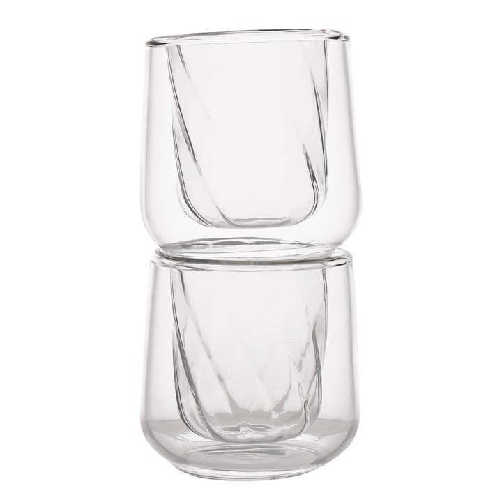 La Cafetière Dubbelväggig Cortado Glas 13,5 cl 6 St