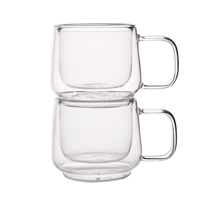La Cafetière Dubbelväggig Espressoglas 10 cl 2 St
