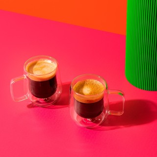 La Cafetière Dubbelväggig Espressoglas 10 cl 2 St