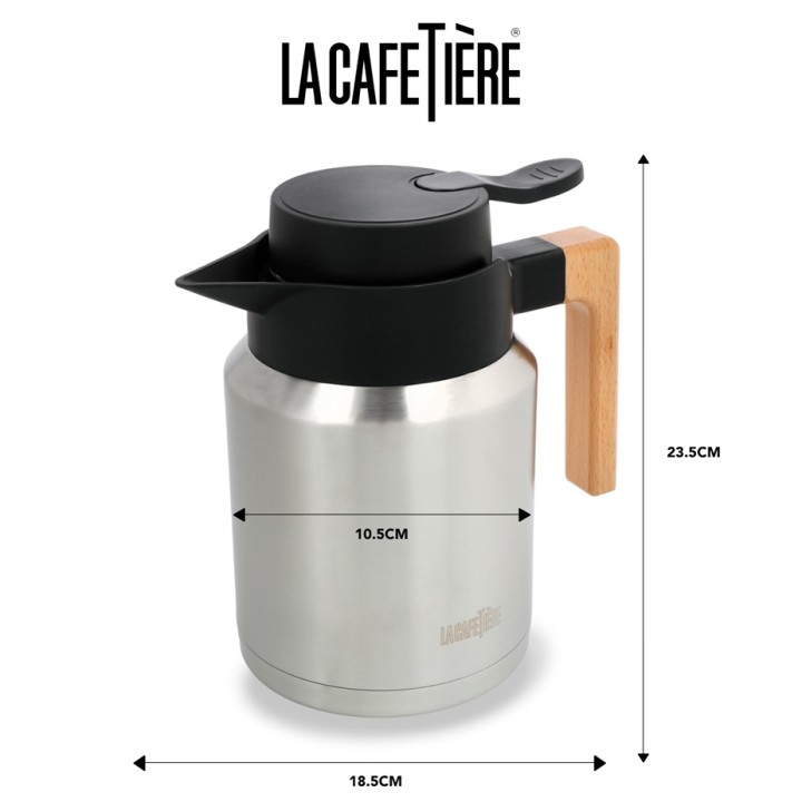 La Cafetière Termoskanna 1,2 L Stål