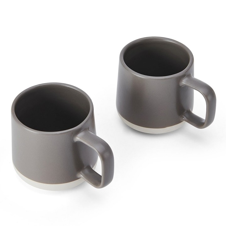 La Cafetière Mugg 30 cl 2 st Grå
