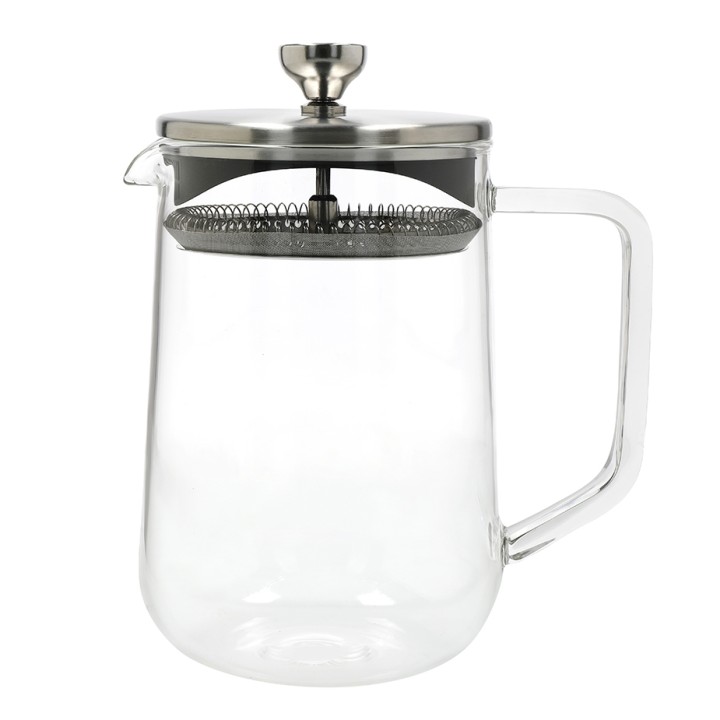 La Cafetière 4 Koppar Tebryggare Stål/Glas