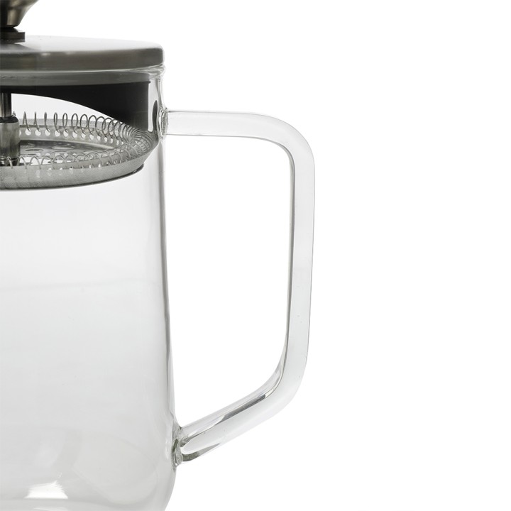 La Cafetière 4 Koppar Tebryggare Stål/Glas