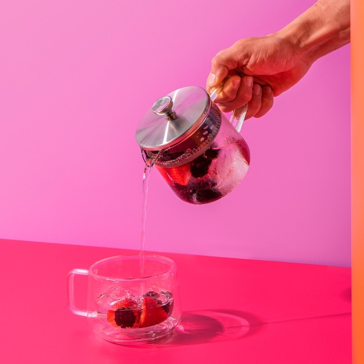La Cafetière 2 Koppar Tebryggare Stål/Glas