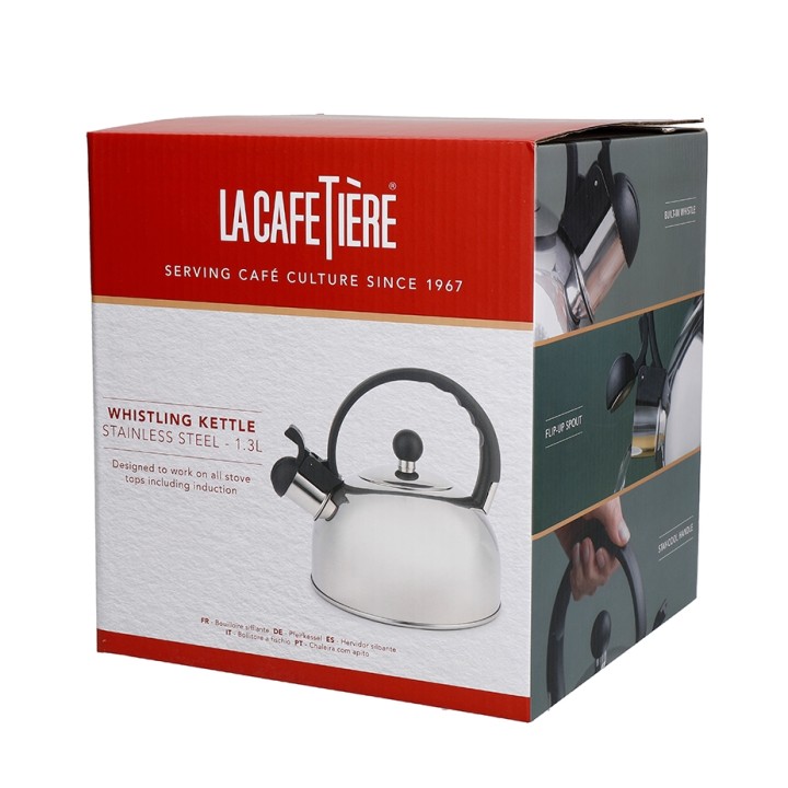 La Cafetière Vattenkokare 1,3 L Stål