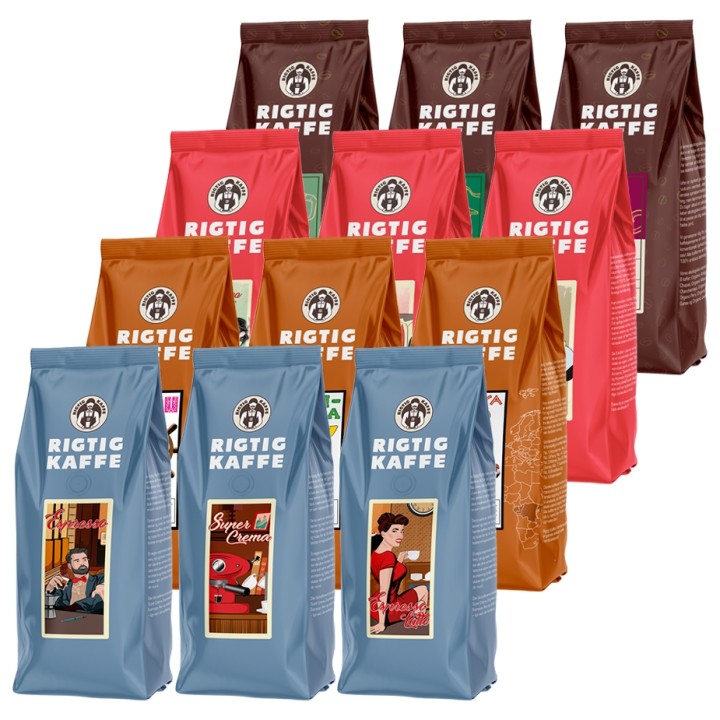 Rigtig Kaffe Mixpaket 5,4kg