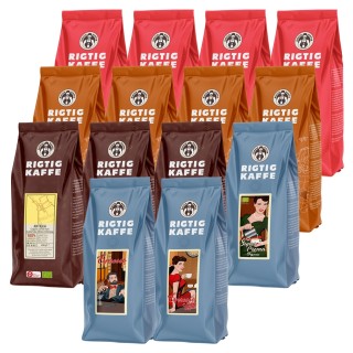 Rigtig Kaffe Mixpaket 6,3kg