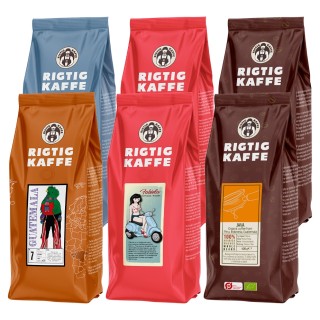 Rigtig Kaffe Mixpaket 2,7kg