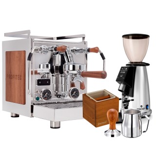 Profitec Pro 600 Devils Edition Valnötsträd Inkl. Macap M2E & Baristautrustning