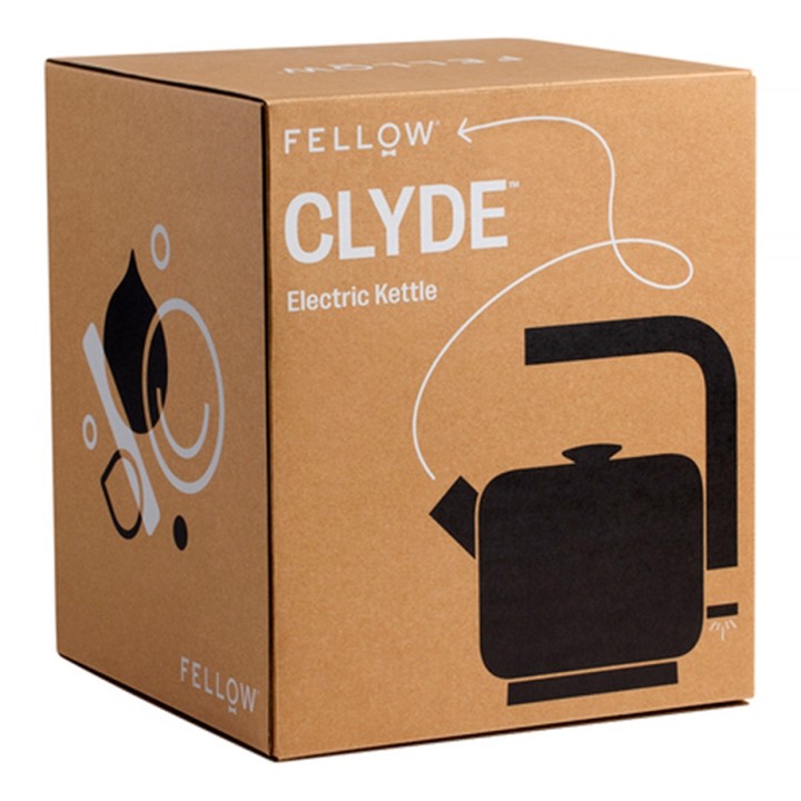 Fellow Clyde Elektrisk Vattenkokare 1,5 L Matt Svart