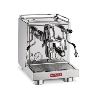 La Pavoni New Cellini Evolution LPSCVS01NO Inkl. La Pavoni Prosumer Espressokvarn, Baristautrustning & Koppar
