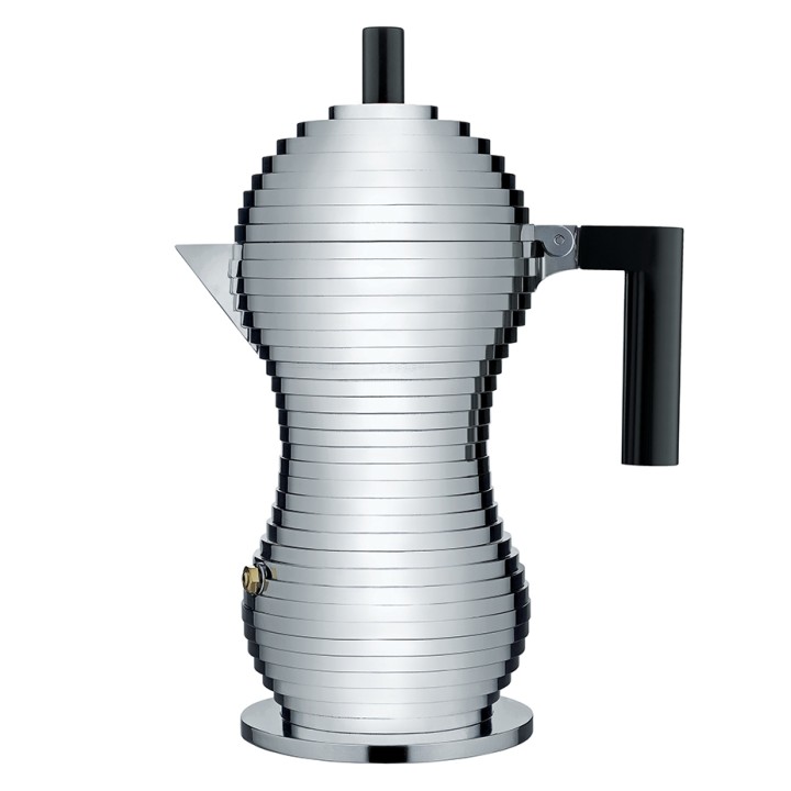 Alessi Pulcina Espressokande Sort 3 Kop.