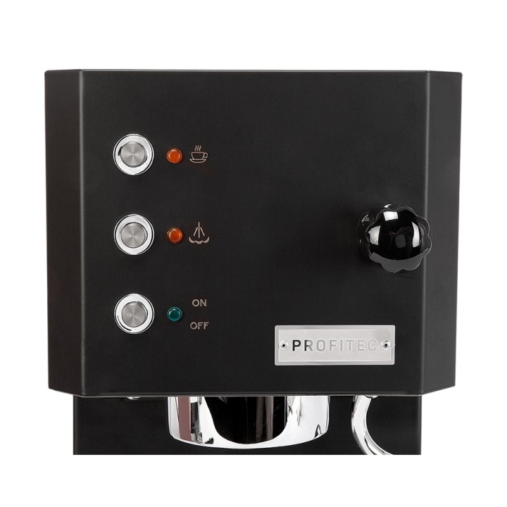 Profitec GO Mat Svart Espressomaskin Modell 2025 Inkl. Eureka Mignon Libra Chrome/Mat Svart Espressokvarn