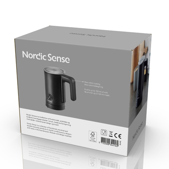 Nordic Sense Mælkeskummer Sølv