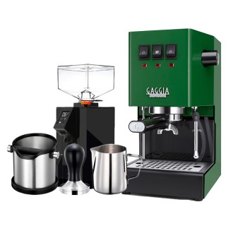 Gaggia Classic E24 Jungle Green Espressomaskin