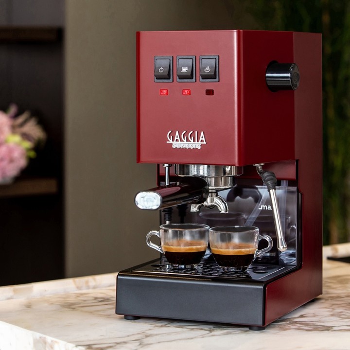 Gaggia Classic E24 Röd Espressomaskin