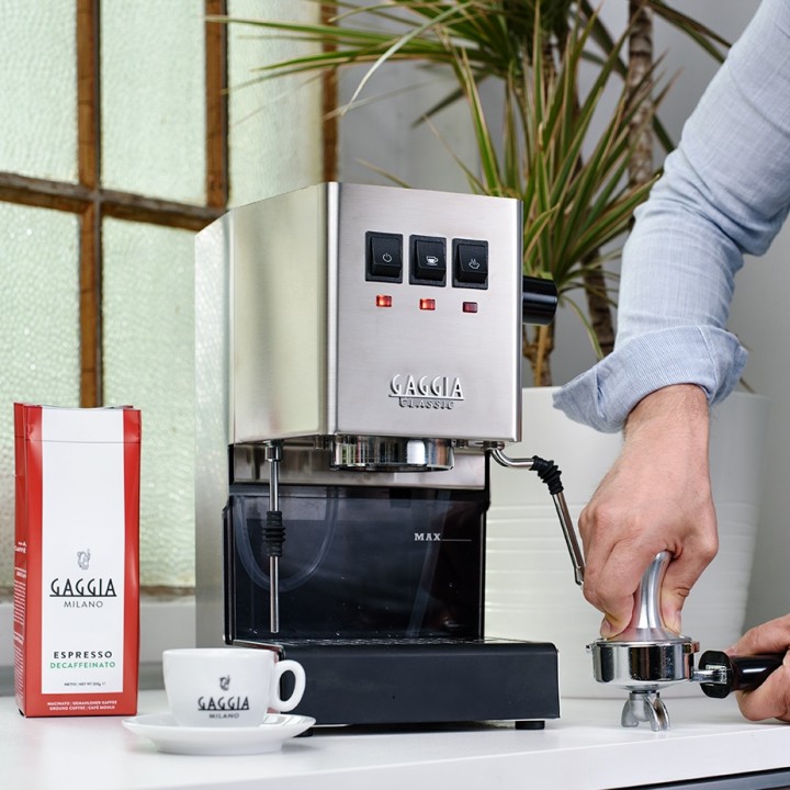 Gaggia Classic E24 Stål Espressomaskin