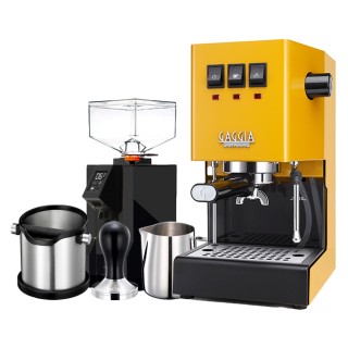 Gaggia Classic E24 Sunshine Yellow Espressomaskin