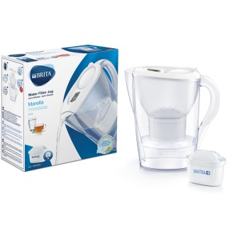 BRITA Marella 2,4L Vit Inkl. 1 st Maxtra Pro Filter