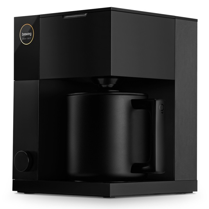 Fellow Aiden Filter Kaffemaskin Svart inkl. Fellow Ode Brew Elektrisk Kaffekvarn Gen. 2 Matt Svart (2024)