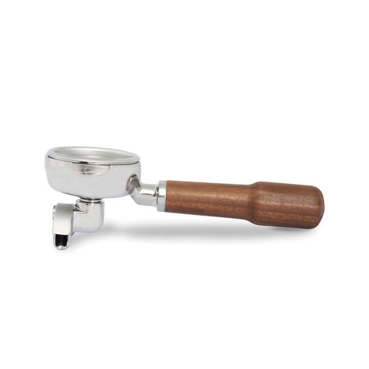 Ascaso Double Spout Portafilter - Valnöt
