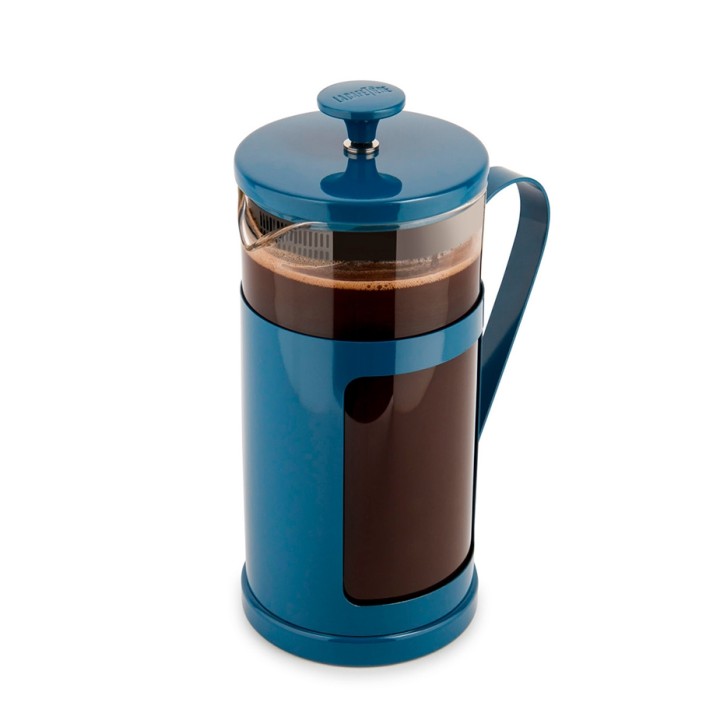 La Cafetière Monaco 3 Koppars. Presskanna Marinblå