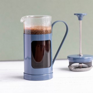 La Cafetière Monaco 3 Koppars. Presskanna Marinblå