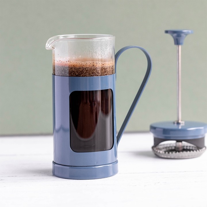 La Cafetière Monaco 3 Koppars. Presskanna Marinblå