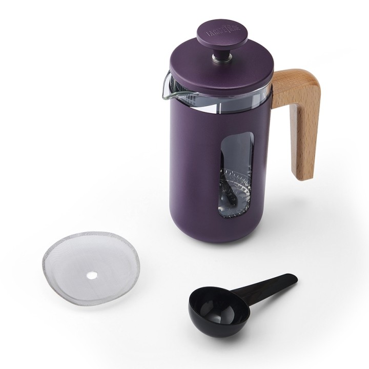 La Cafetière Pisa 3 Kop. Presskanna Lila
