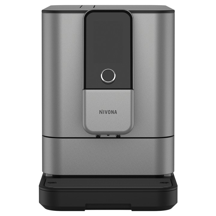 Nivona NIVO 8103 Titanium Espressomaskin Inkl. Avkalkning, Kalkfilter, Mjölkrens, Rengöringstabletter & 1kg Kaffe