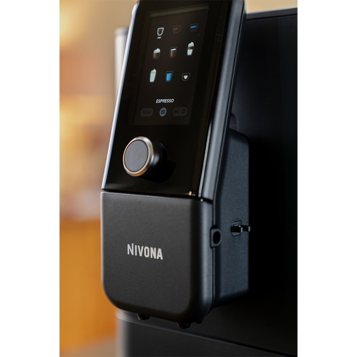 Nivona NIVO 8101 Svart Espressomaskin Inkl. Inkl. Avkalkning, Kalkfilter, Mjölkrengöring, Rengöringstabletter & 1 kg Kaffe